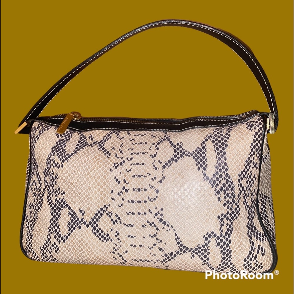NWOT Robert Pietri python purse